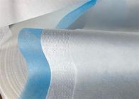 Putih Dan Biru 40Gsm Meltblown Kain Non Woven Spun Bonded Fabric